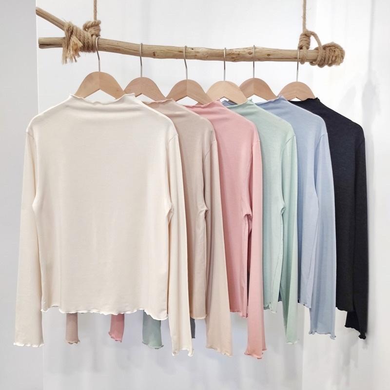 (A225) 正韓 馬卡龍色系 木耳邊內搭-細節圖6