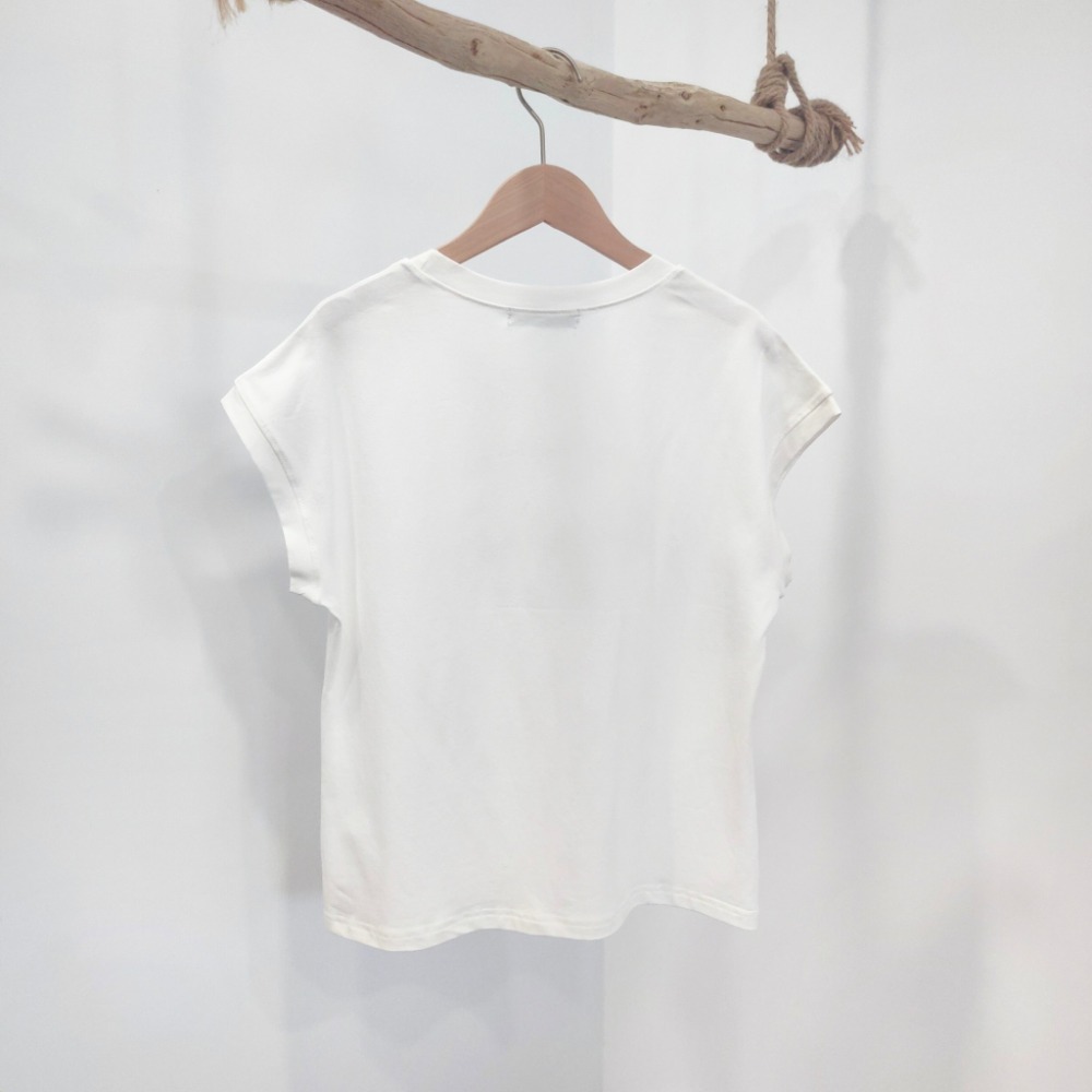 (A274)正韓-小熊圖案印花上衣-4色-規格圖3