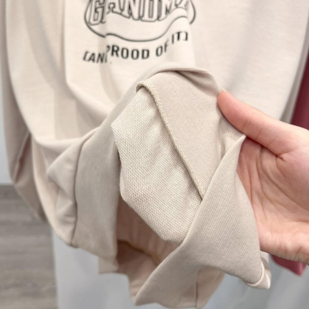 (A294)Softball英字長袖大學t-6色 長袖上衣 薄長袖 毛巾布-細節圖4