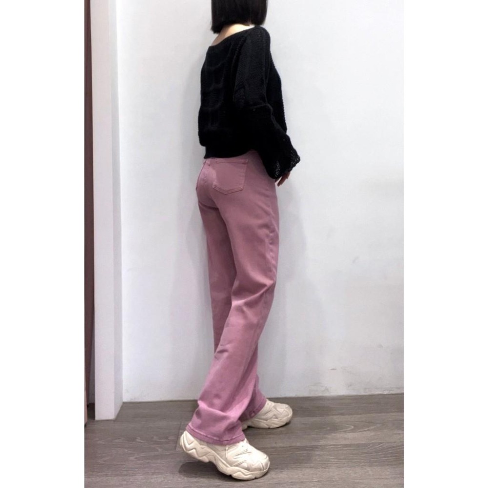 (A287)幾何編織寬袖針織上衣-3色-細節圖5