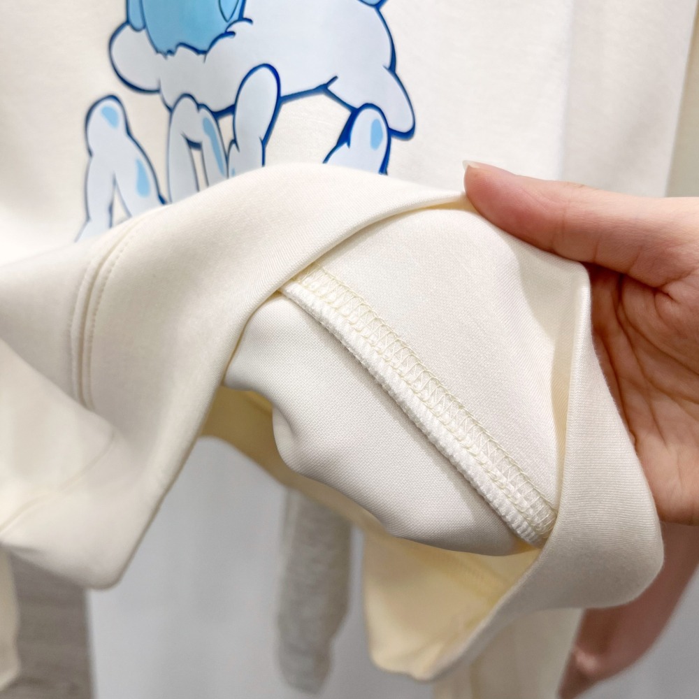 (A293)正韓-小熊圖案空氣棉短版上衣-3色 長袖上衣 長袖短版上衣-細節圖8