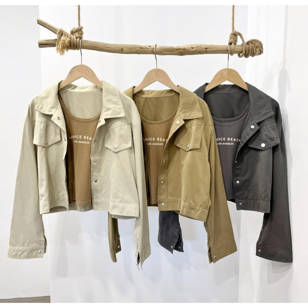 (A289)背心+外套兩件式-3色-細節圖6