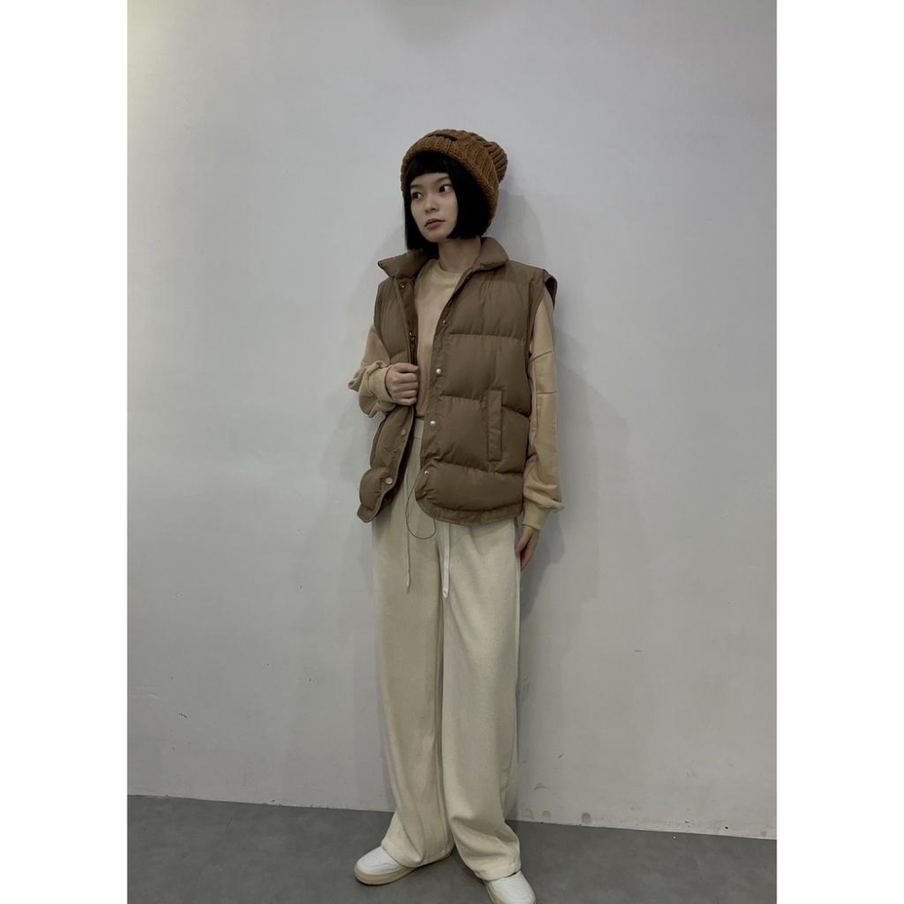 (G32)壓紋鋪棉背心外套-4色 背心-細節圖8