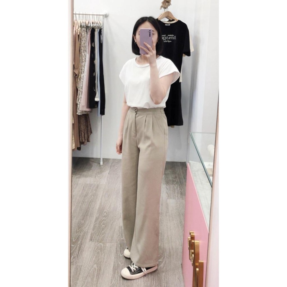 (D154)後鬆緊棉麻寬褲-3色-細節圖5