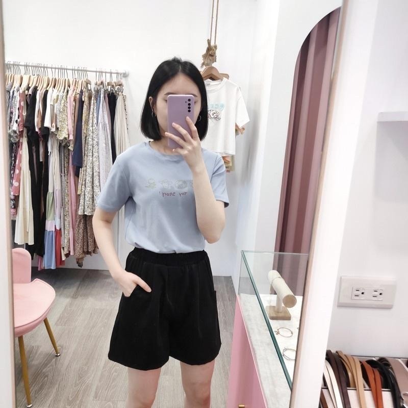 (A190)玩具總動員圖案短袖上衣-5色-細節圖5