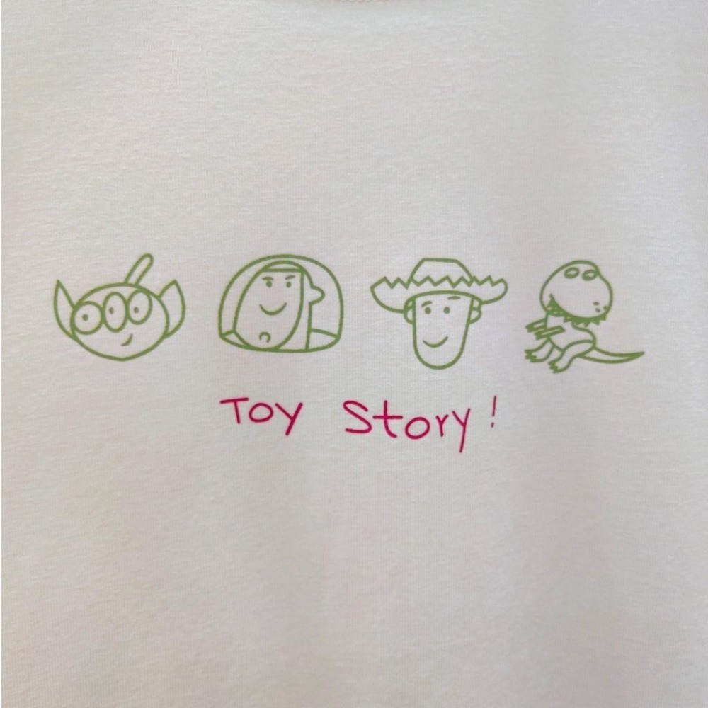 (A190)玩具總動員圖案短袖上衣-5色-細節圖7