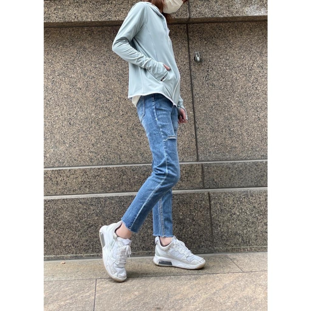 (G26)韓-撞色連帽防曬外套-7色-細節圖4