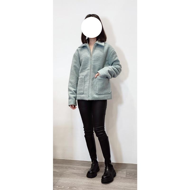 (KRA7)正韓-熊寶寶翻領拉鍊外套-2色 女生外套 秋冬外套-細節圖5