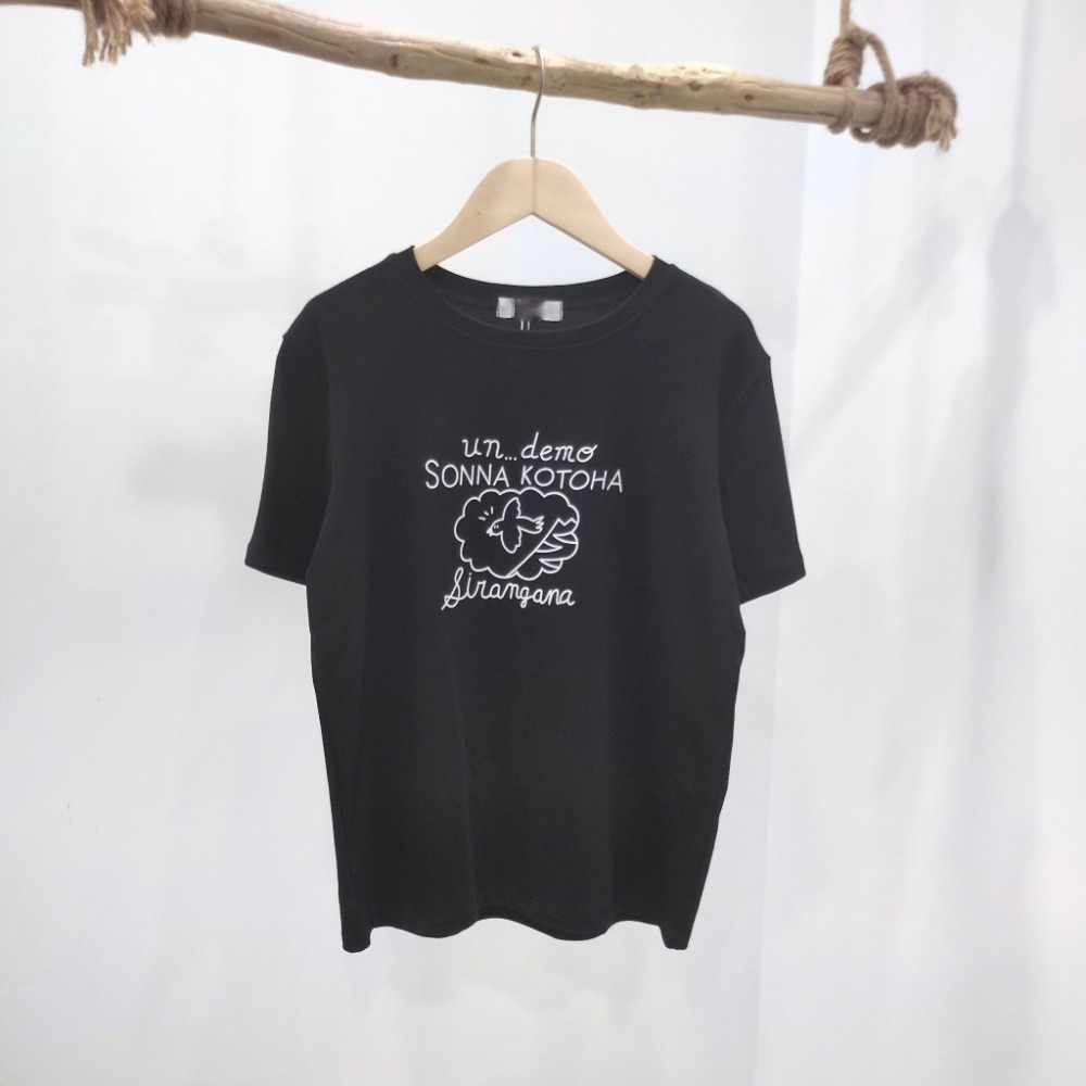 (A148)童趣小鳥印花短袖上衣-5色【現貨-白.黑】-規格圖8