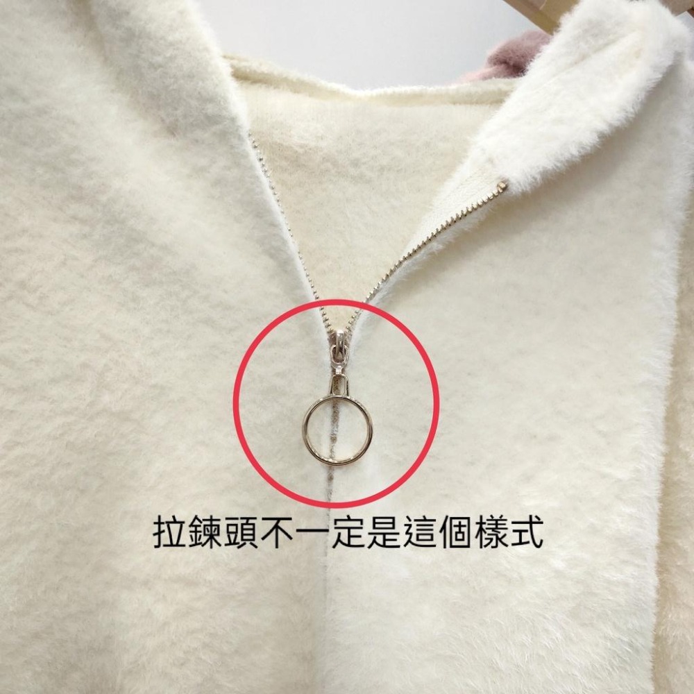 (G21)柔軟水貂毛連帽外套-2色-細節圖6