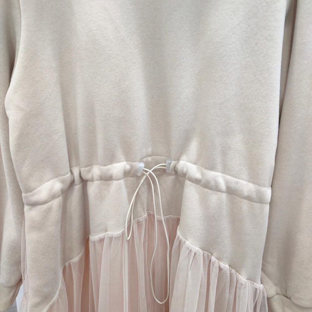 (KRB11) 韓-拼接蕾絲內刷毛洋裝-3色📍折扣出清售完不補/不退換📍-細節圖5