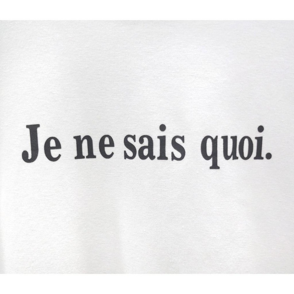 (A147)Je ne sais quoi 短袖上衣-5色【現貨-黑】-細節圖2