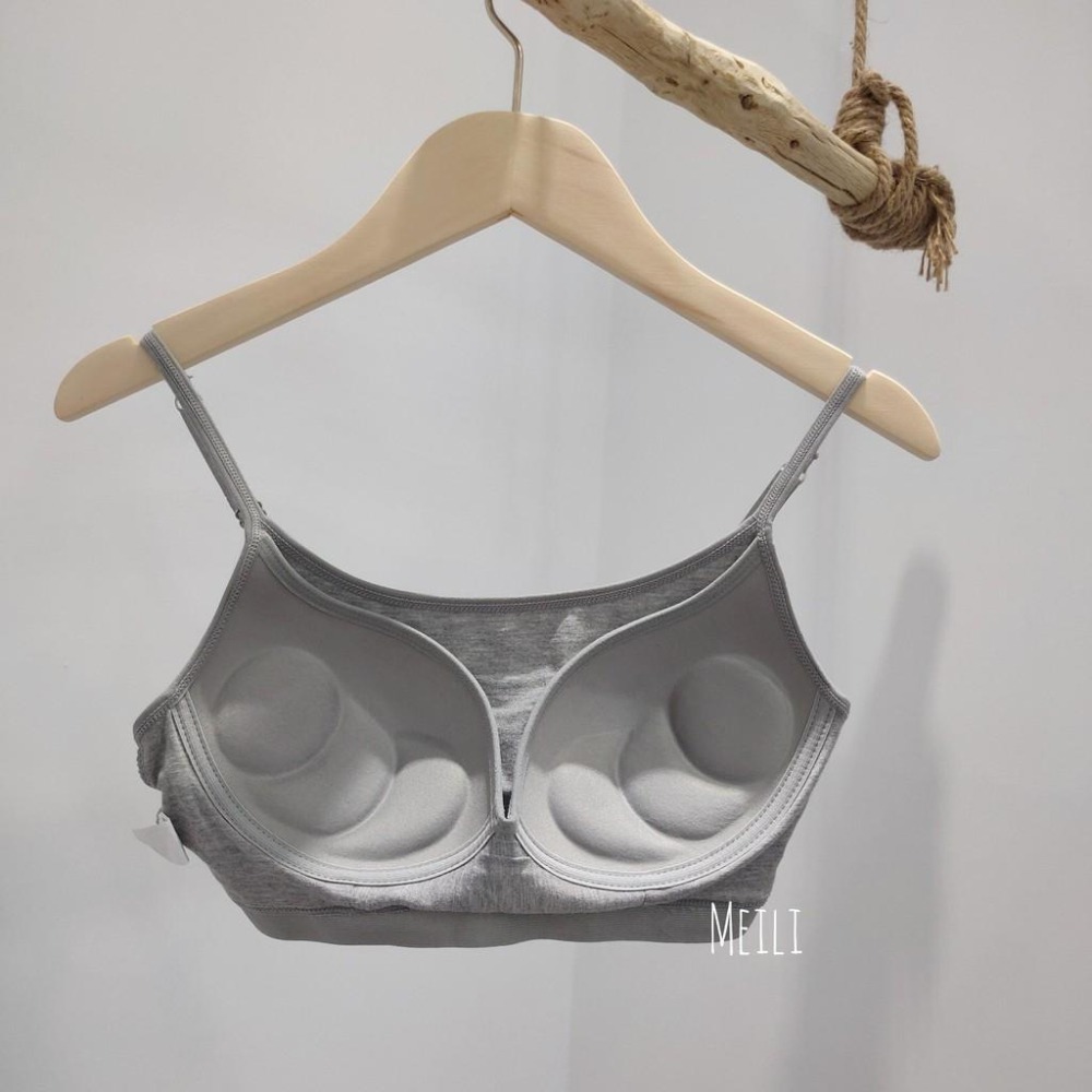 (B6)一體成型 可調節✨ 細肩帶後排釦平口小可愛-3色-細節圖4