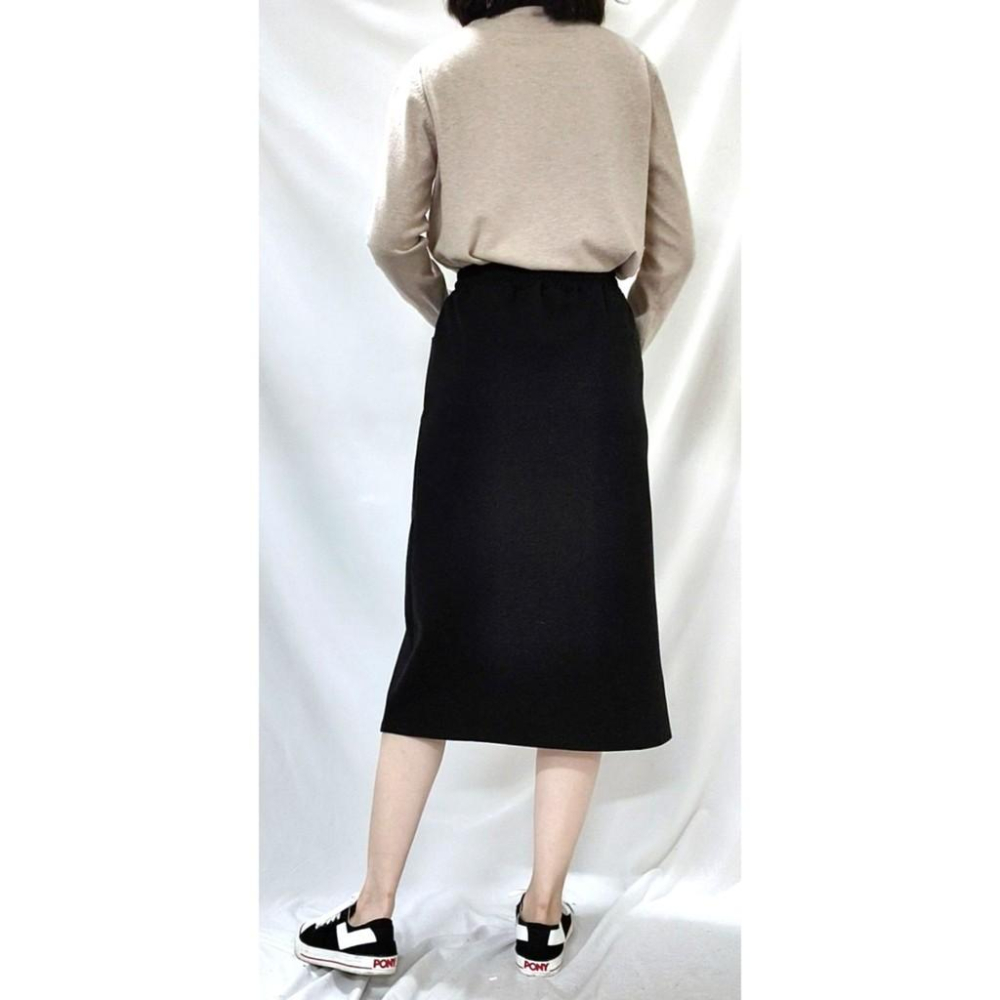 (A43)v領素面長袖柔軟針織上衣-4色【現貨-杏】📍折扣出清售完不補/不退換📍-細節圖5