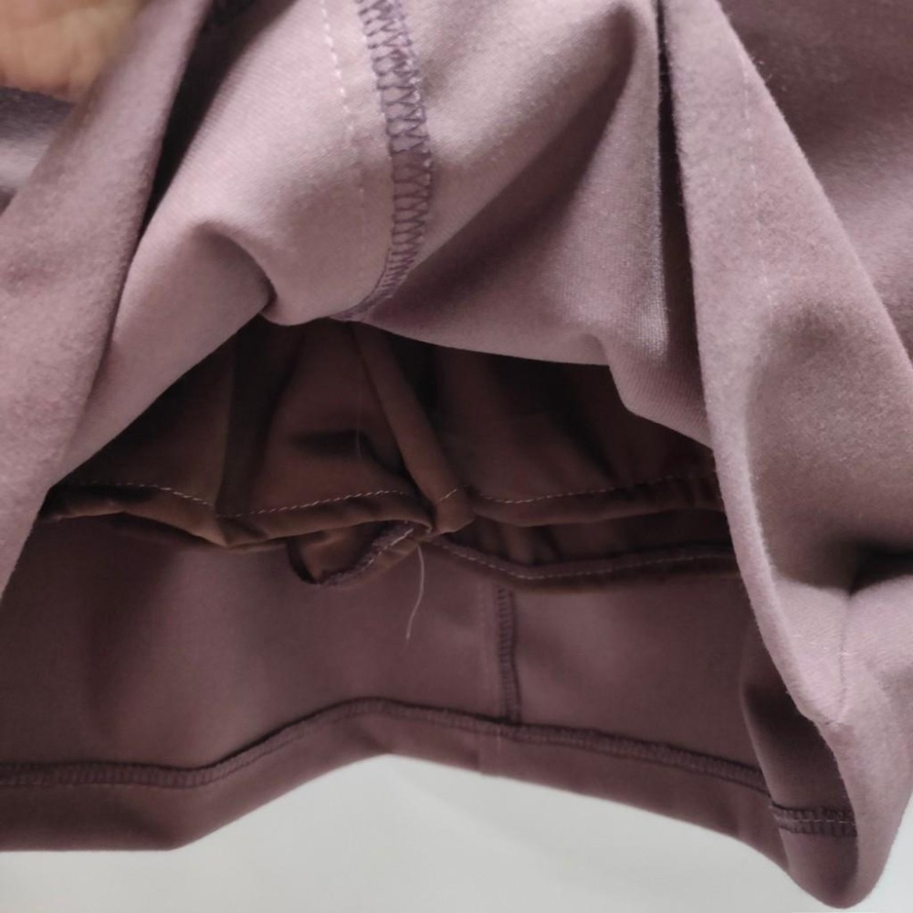 (E26)正韓 後鬆緊磨毛感短褲裙-附皮帶(3色)【現貨-橄欖咖】-細節圖9