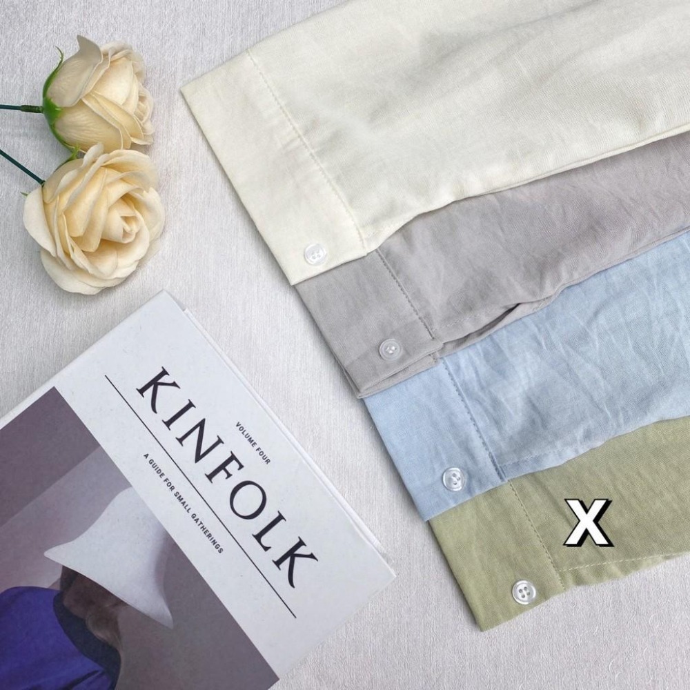 (A389)字母背心+短版下抽繩襯衫-3色 兩件式套裝 襯衫外套 夏天外套-細節圖6