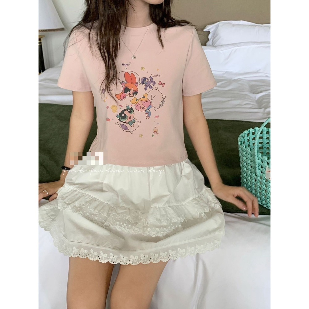 (A380)飛天小女警短版上衣-4色-規格圖8