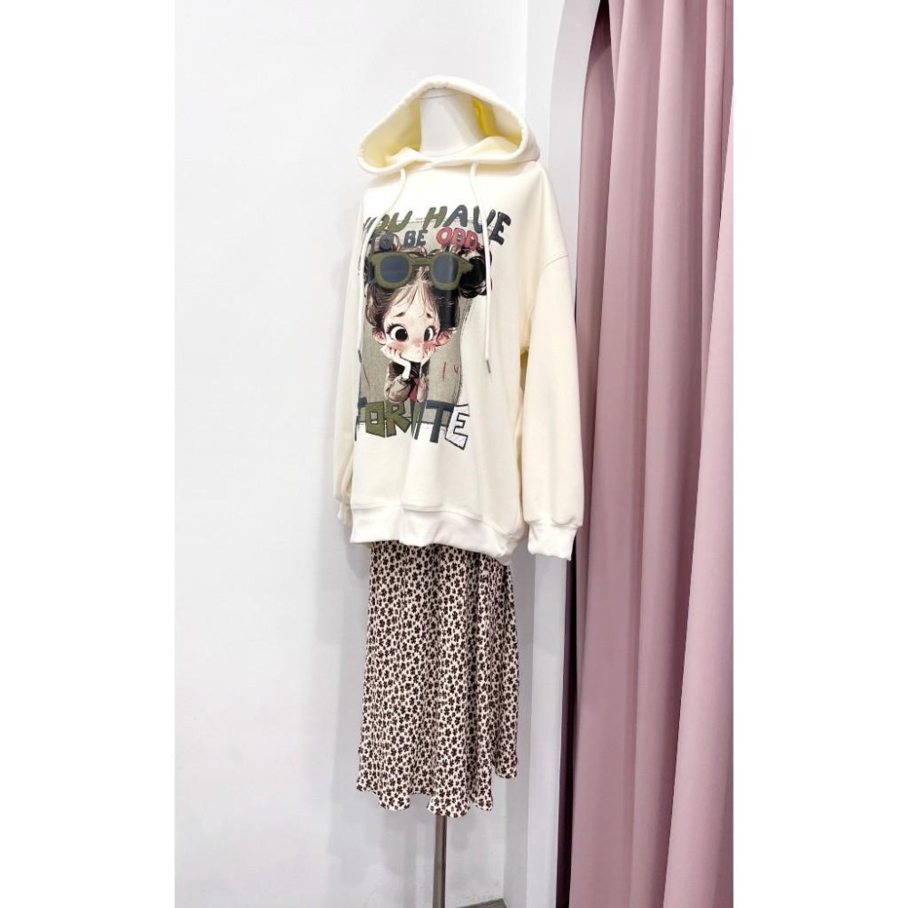 (E77)鬆緊細百摺絨感碎花長裙-細節圖2