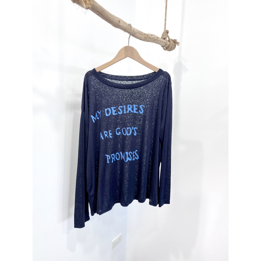 (A397)英字斜肩長袖上衣-3色-細節圖10