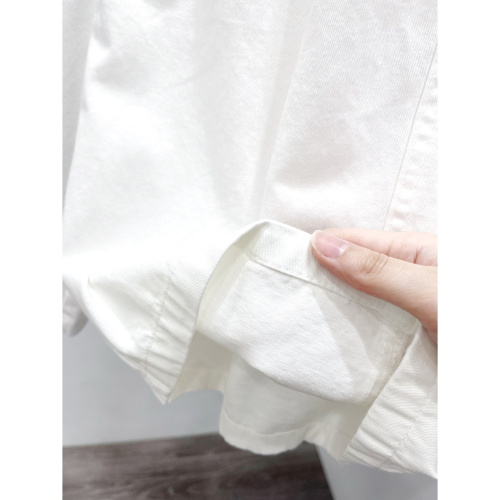 (D252)鬆緊牛仔軟料五分褲-3色-細節圖4