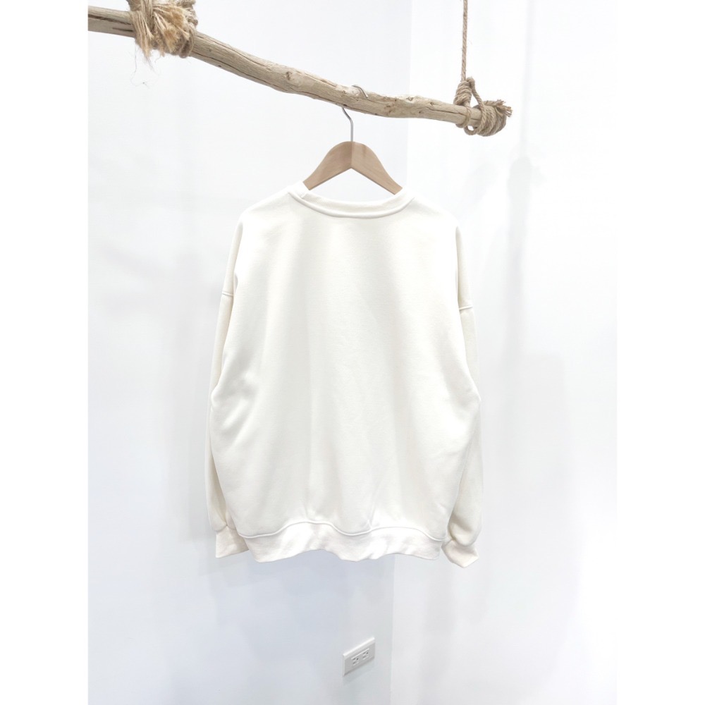 (A405)米奇印花圖案內刷絨長袖大學t-5色-規格圖6