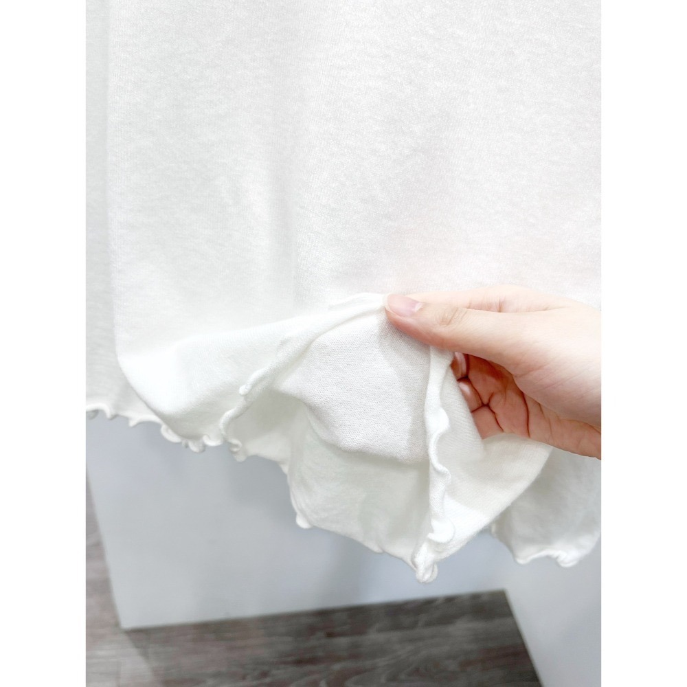 (A409)半高領木耳邊長袖針織上衣-9色-細節圖9