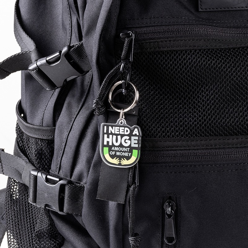 透明壓克力鑰匙圈 (厚度3mm)【客製商品】少量印製 100個起印 文創小物 商店贈品-細節圖2