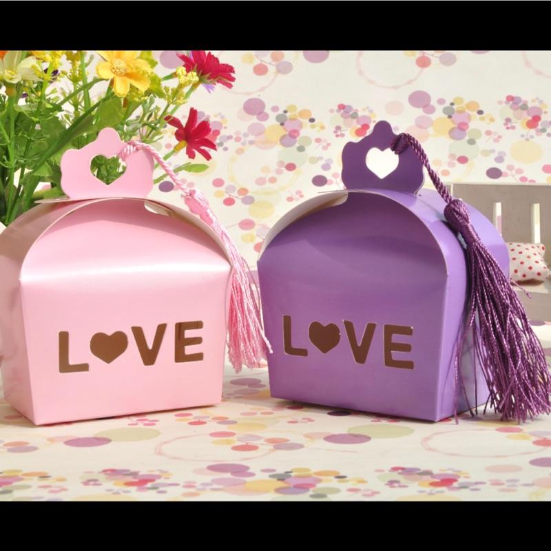 Love 喜糖盒 囍事 婚禮小物 皇冠 二次進場 可愛 甜蜜婚禮家有喜事 有現貨-細節圖2