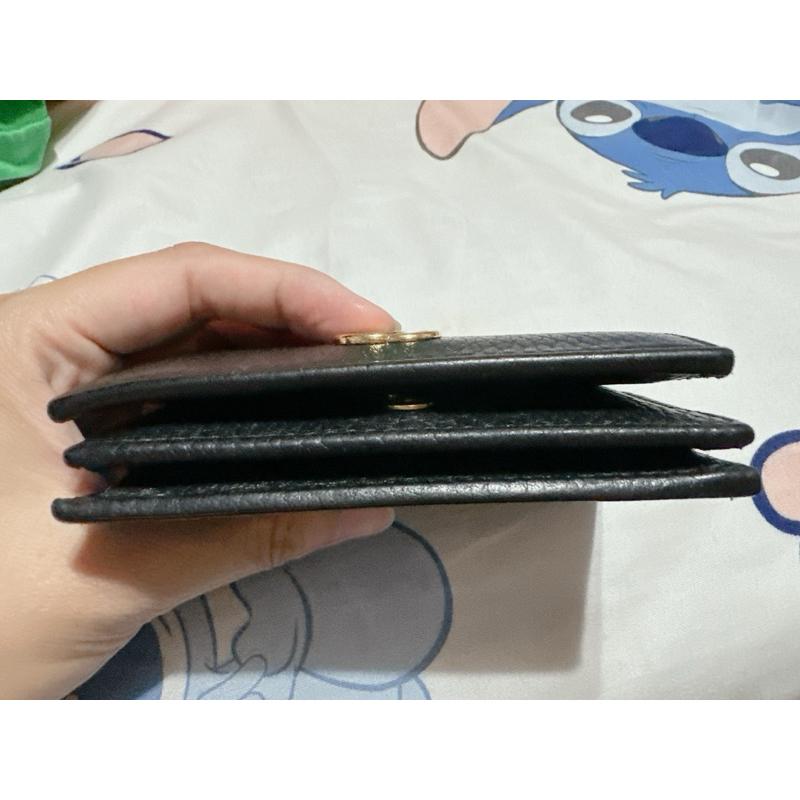 Gucci 短夾零錢包 黑 二手-細節圖4