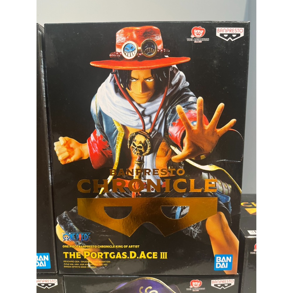 (塔比樂玩具)現貨 Banpresto Chronicle 海賊王 魯夫 艾斯 女帝 蕾玖-規格圖2