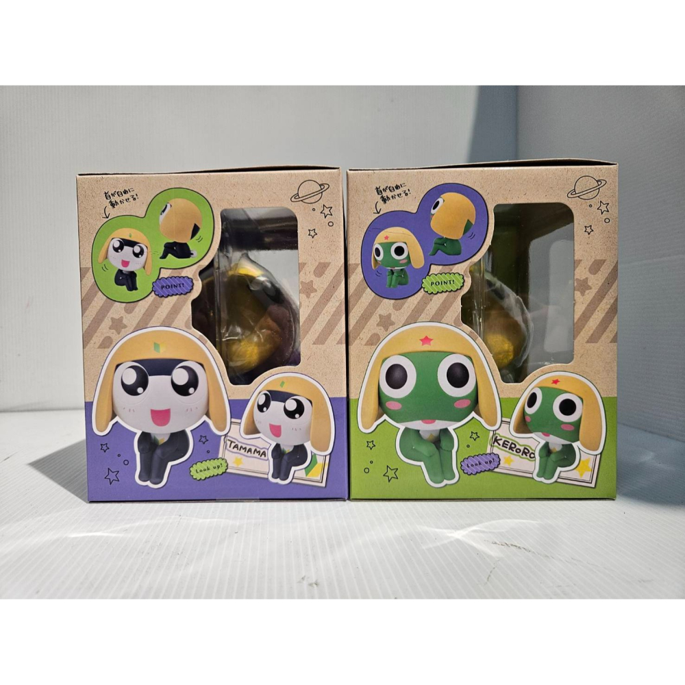 (塔比樂玩具) MegaHouse 特典版 LOOK UP Keroro 軍曹 ＆ Tamama 二等兵 套組 K隆星人-細節圖2