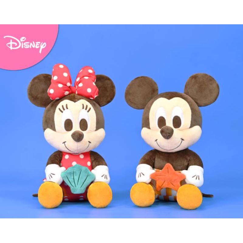 【你的玩具】正版 15＂ 米奇米妮 馬卡龍系列 貝殼款 迪士尼 娃娃玩偶 抱偶 禮物 安撫娃娃 米奇 米妮-細節圖3