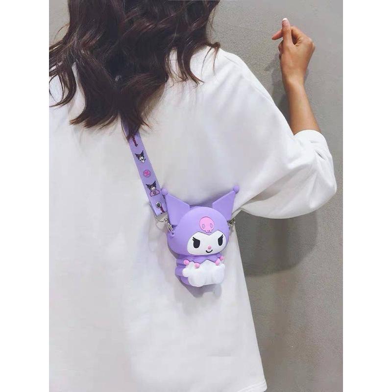 【你的玩具】正版 酷洛米 3C手機包 庫洛米 三麗鷗 側背包 手機包 小包包 斜肩包 手機觸控包 凱蒂貓 Kitty-細節圖5