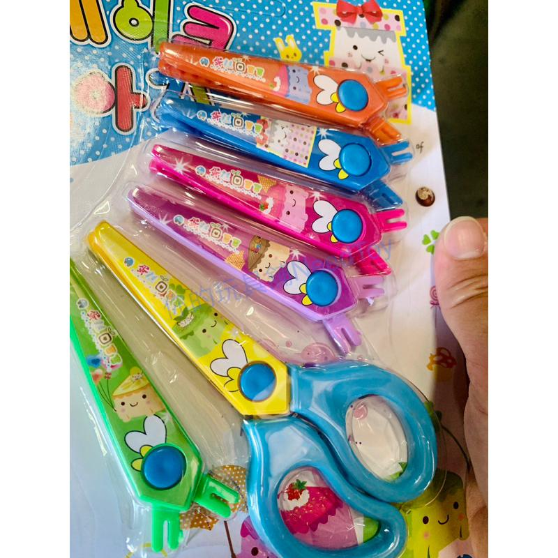 【你的玩具】可換頭多頭花邊剪刀組 花邊剪刀 安全剪刀 兒童剪刀 美勞用具 剪刀 多頭剪刀 文具 趣味剪刀 手眼協調 親子-細節圖2