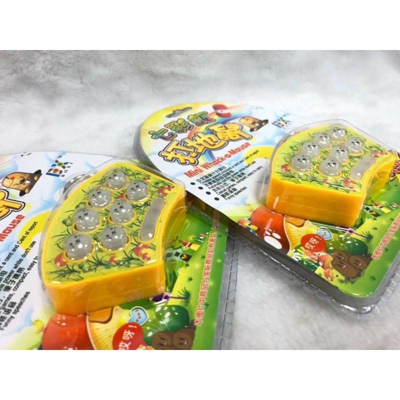 【你的玩具】🐭🔨 盒裝打地鼠 打地鼠 迷你玩具 小玩具 小禮物 桌遊 遊戲機 掌上遊戲機 迷你遊戲機 迷你聲光 手眼協調-細節圖5