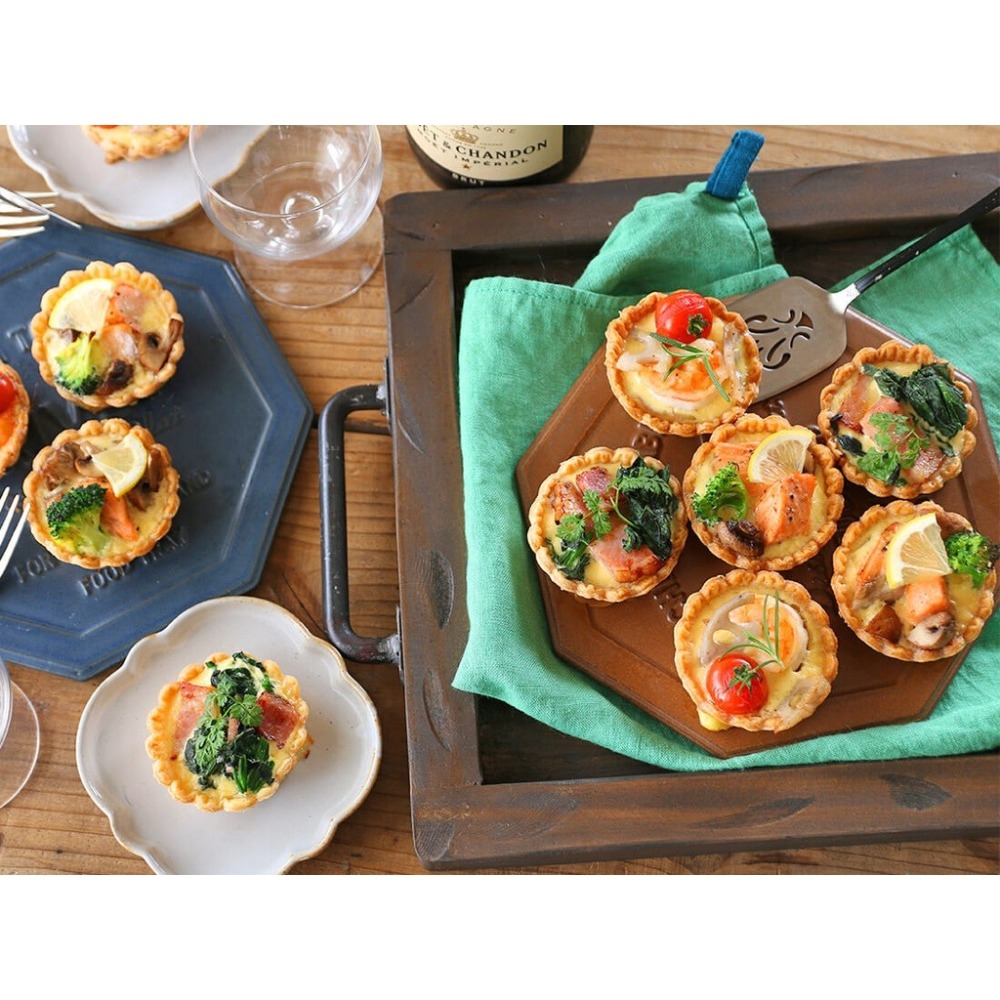 Baby優品百貨鋪．現貨供應💓花邊塔模 派盤 餅乾切壓模 烘焙模具 六連塔模三件組-細節圖8