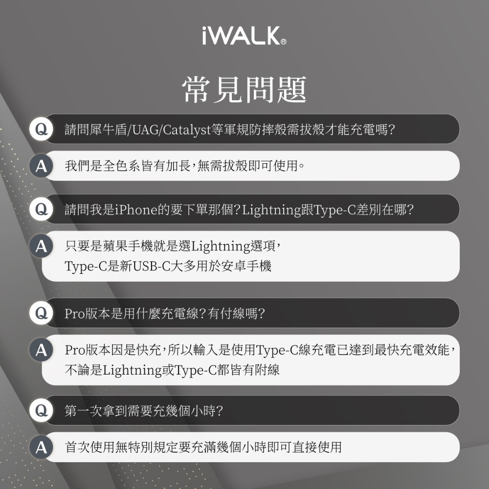 iWALK Pro 快充直插式行動電源 口袋電源 升級版 5代 行動電源 輕巧方便 數位顯示 急速充電 分秒必爭-細節圖9