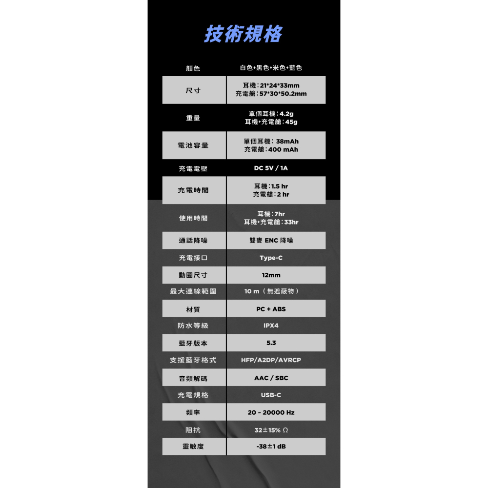 SOUNDPEATS Clear真無線藍牙耳機-細節圖4