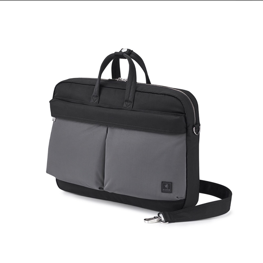 PORTER INTERNATIONAL - 自在配搭MATCH公事包 - 鐵礦灰-細節圖2