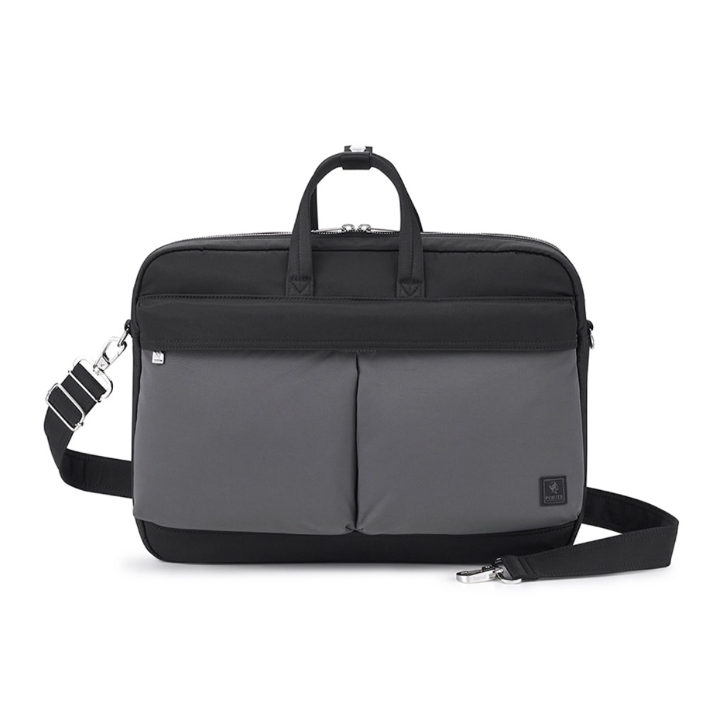 PORTER INTERNATIONAL - 自在配搭MATCH公事包 - 鐵礦灰-細節圖3