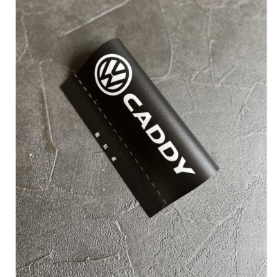 新福斯 VW CADDY車標 車 汽車 夾標 水洗標 尾門標 車貼裝飾 雙面設計 贈酒精棉片