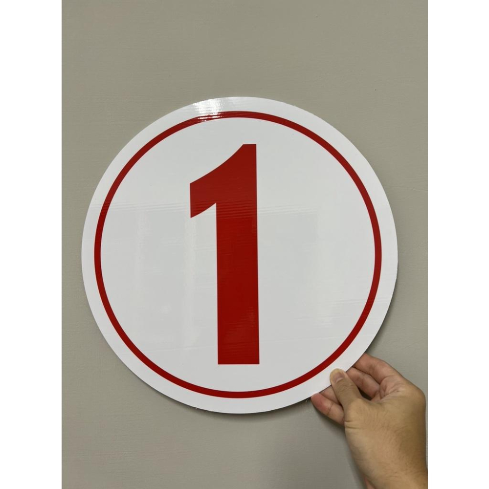 選舉號碼牌 手舉號碼 號碼牌 號碼 車牌 候選人號碼-細節圖4