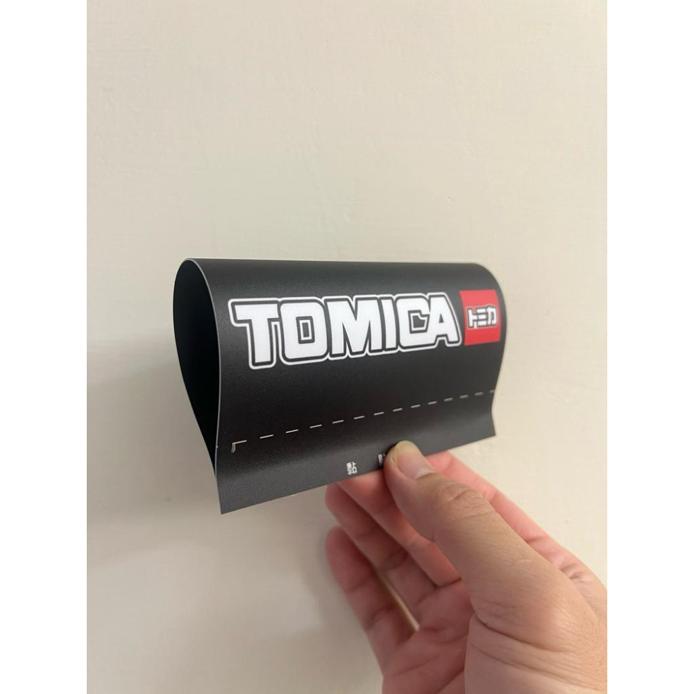 TOMICA小汽車トミカ 車標 夾標 水洗標 尾門標  車貼裝飾 雙面設計-細節圖4