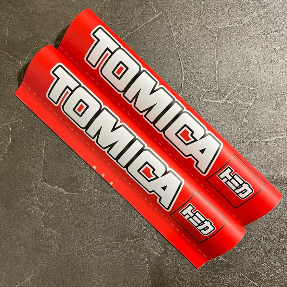 TOMICA小汽車トミカ 車標 夾標 水洗標 尾門標  車貼裝飾 雙面設計-細節圖5