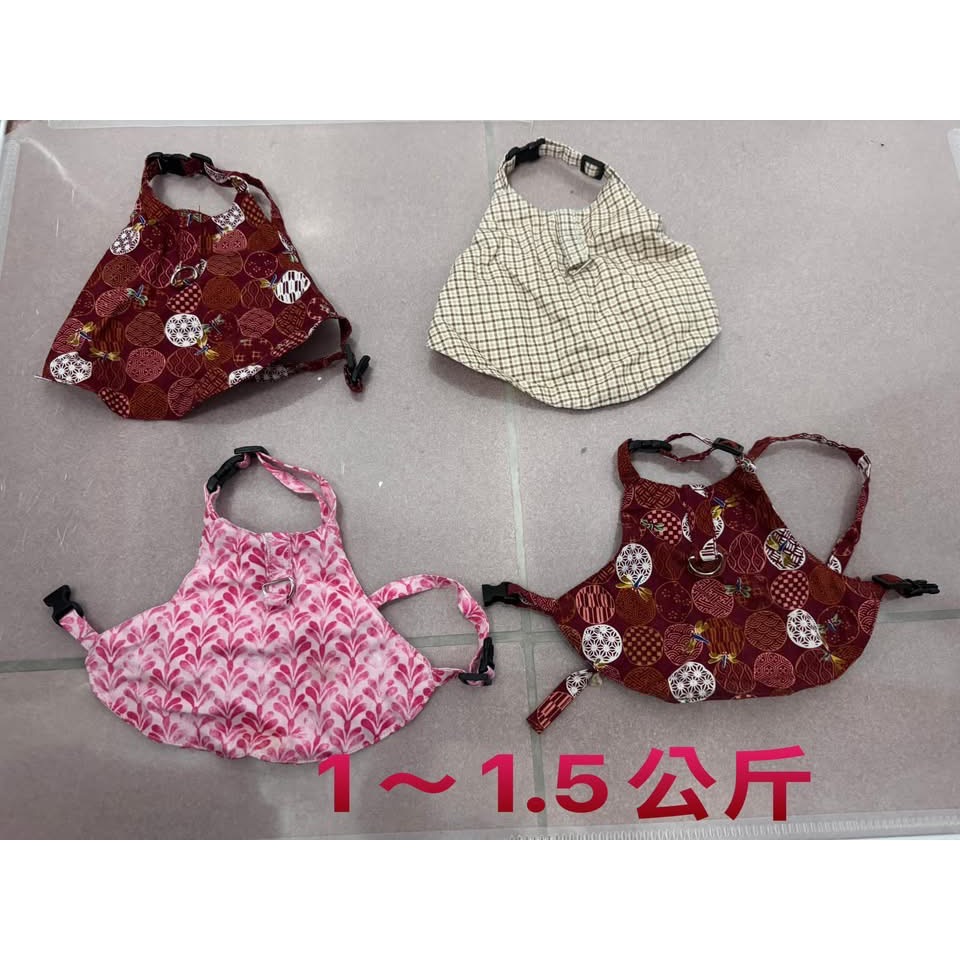 格子外出牽繩衣-規格圖1