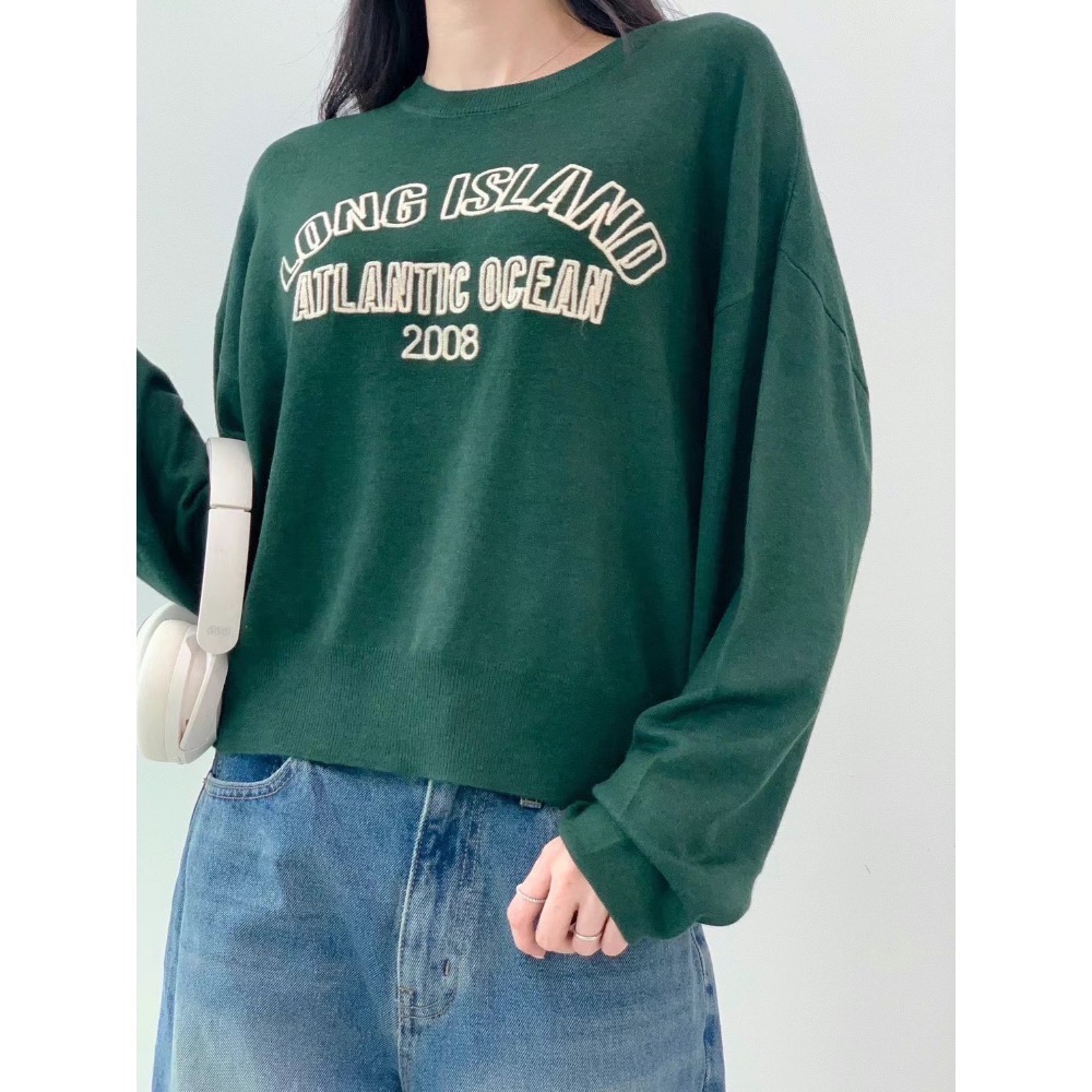 正韓女裝-針織T恤-細節圖2