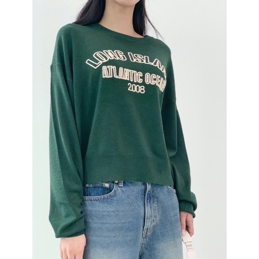 正韓女裝-針織T恤-細節圖4