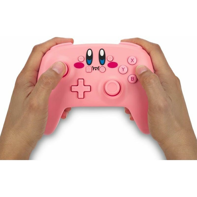 任天堂卡比造型圖案Switch藍芽遙控器-細節圖2