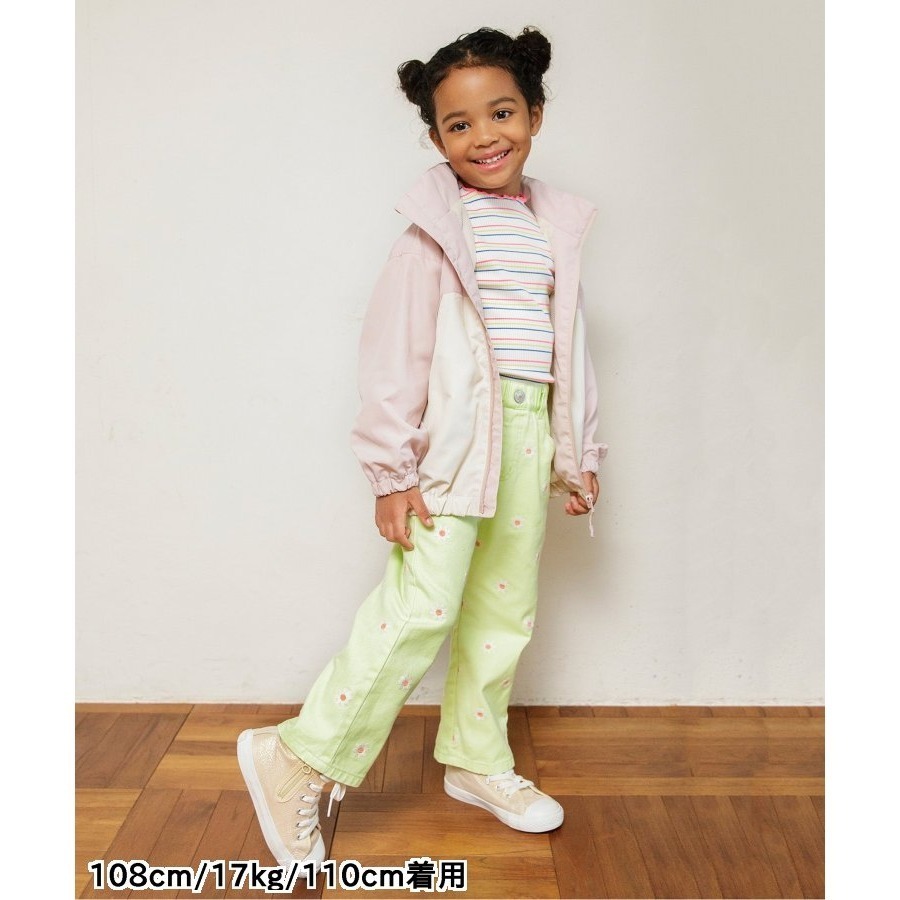 MIA日本代購BREEZE 風衣外套 連帽外套 拼色外套 防曬外套 防風外套 防潑水外套 拼色風衣 男童外套 女童外套-細節圖9