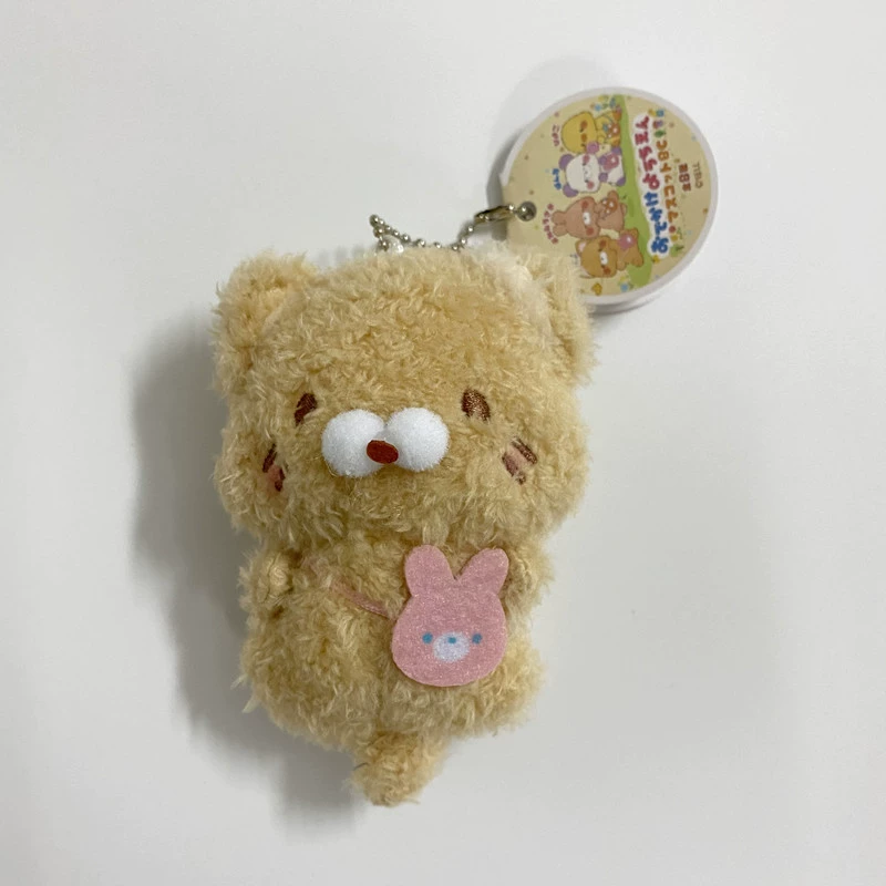 日本 yell 超萌 毛茸茸 動物 幼稚園 娃娃 包包 掛飾 小雞 企鵝 毛絨 玩偶 交換禮物 吊飾 共八款-規格圖11